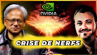 BOURSE  POURQUOI LES MARCHES SONT AU BORD DE LA CRISE DE NERFS  😱 PEA nvidia investissement [upl. by Nosna]