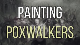 Batch Painting Poxwalkers  Warhammer 40000 [upl. by Hulbert]