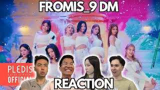 OUR FIRST TIME WATCHING FROMIS9  fromis9 프로미스나인 DM Official MV REACTION [upl. by Dub]