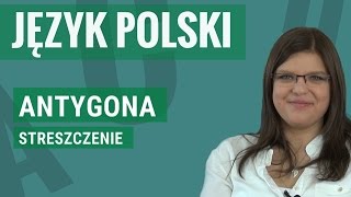 Język polski  Antygona streszczenie [upl. by Rockey503]