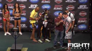 UFC 117 Weighins [upl. by Nomar]