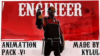 TF2 Engineer Animation Pack V1 [upl. by Vyner]