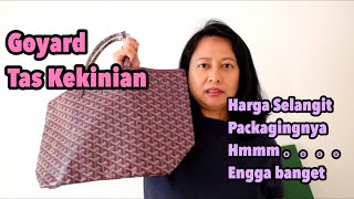 Unboxing Goyard Tote Bag  Tas Tote Branded Kekinian [upl. by Mayne612]