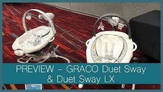 PREVIEW  GRACO Duet Sway amp Duet Sway LX  ABC Kids Expo 2017 [upl. by Xino]