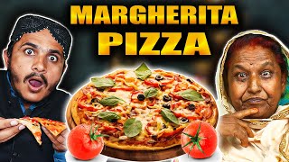 Tribal People Try Margherita Pizza for the First time [upl. by Atnamas336]