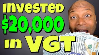 INVESTED 20000 in VGT ETF [upl. by Nerradal375]