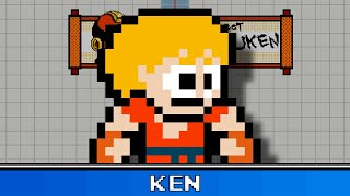 Kens Theme 8 Bit Remix  Street Fighter 2 [upl. by Ejrog]