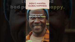 Indias Mantra Global Happiness  Sri Madhusudan Sai vasudhaivakutumbakam [upl. by Zipporah681]