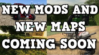 NEW MODS AND MAPS COMING SOON TO ALL PLATFORMS PS4 PS5 XBOX AND PC  Farming Simulator 22 [upl. by Otit]