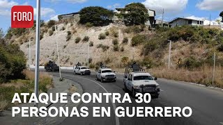 Ataque contra 30 personas Heliodoro Castillo Guerrero  En Una Hora [upl. by Annawoj]