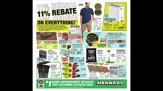 Menards Weekly Ad July 25 – August 4 2024 [upl. by Ydnerb]