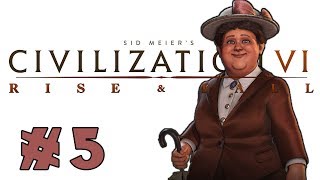 Civilization VI Rise and Fall  Wilhelmina of the Netherlands  Part 5 [upl. by Enoved587]