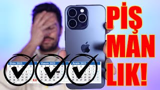 PİŞMANLIK iPHONE 15 PRO MAX 3 AYLIK UZUN KULLANIM TESTİ [upl. by Areta]