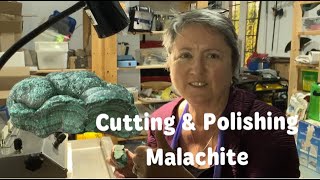 Whats Inside this Malachite lapidary [upl. by Donna]