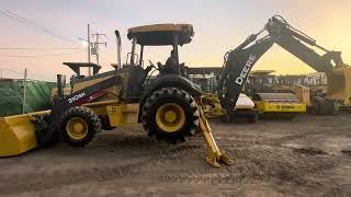 Retroexcavadora John Deere Modelo 310SK 4x4 extensión en el brazo [upl. by Bozuwa]