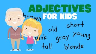 Adjectives for Kids  What is an adjective  Learn all about adjectives  Grades 13 [upl. by Nored]