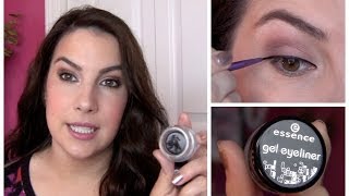 Essence Gel Eyeliner Review [upl. by Kliman]