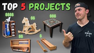 5 Projects to Make You 10k in 2024  Make Money Woodworking [upl. by Archie]