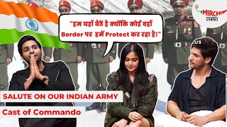 Commando Web Series Cast  quot We should be very grateful to our soldiersquot  Adah Sharma [upl. by Hteb]