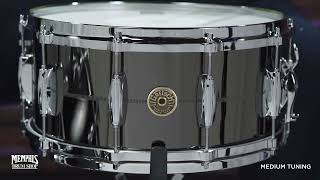 Gretsch 14x65 USA Custom Solid Steel Snare Drum G4164SS [upl. by Llenrag39]