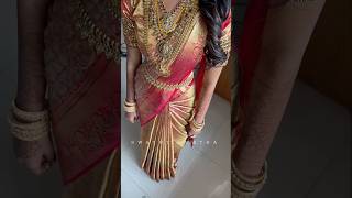 Mermaid saree draping for our bride [upl. by Eleanore587]