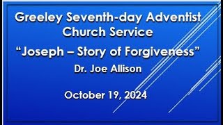 Joseph  Story of Forgiveness [upl. by Cilka]