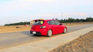 2008 Mazdaspeed 3 Corksport Exhaust [upl. by Shalna809]