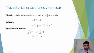 Ecuaciones Diferenciales trayectorias ortogonales y oblicuas [upl. by Sisenej365]