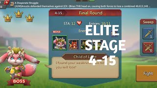 Lords mobile Elite stage 415 f2pFinal round Elite stage 415 [upl. by Ahsined]