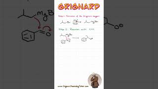 Grignard Reaction organicchemistry mcat chemistry [upl. by Jodie]