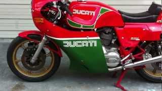 1983 DUCATI 900 MHR Good condition Engine Sound [upl. by Rednaskela]