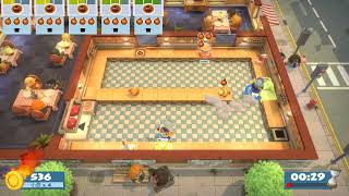 Overcooked All You Can Eat Story 111Single PlayerFour StarsInstant Timer Countdown [upl. by Brade]