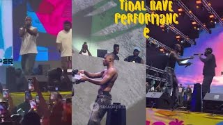 Kwesi Arthur Soaks Gari At Tidal Rave 2024 Witness Kwesi Arthur’s FULL PERFORMANCE [upl. by Ennoira375]