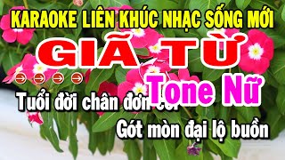 Karaoke Liên Khúc Tone Nữ Dễ Hát Nhất  Giã Từ  Nhạc Sống Bolero Mới Chuẩn Hay  Tuyển Chọn [upl. by Guild127]