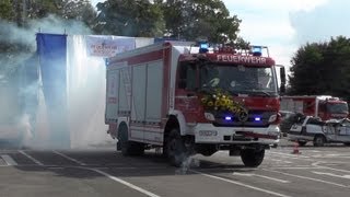 Übergabe des neuen Rüstwagen der Feuerwehr Wiesloch [upl. by Gibson123]