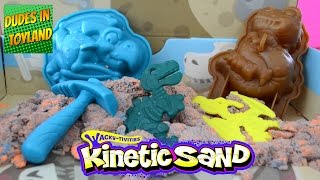 Kinetic Sand DINO DIG dinosaurs toys dinosaur playdoh [upl. by Etz662]