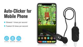 CP0124 Auto Screen Clicker for SmartphoneTabletiPad [upl. by Dnilasor]