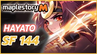 Maplestory M  Hayato ยืน 144 ดาว โครตชิลลลล [upl. by Adlai]