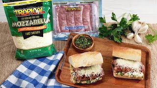 Choripán Chorizo and Cheese Sandwich [upl. by Poock]