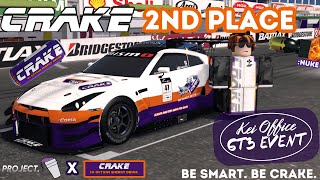 CRAKE RACING PLACES 2ND IN KEI OFFICE GT3 EVENT  Roblox Slot Cars [upl. by Reitman]