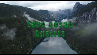 Vorderer Gosausee  Austria  Dachstein Mountains  drone 4k [upl. by Humo880]