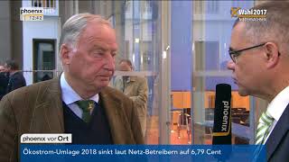 Alexander Gauland zu internen Konflikten in der AfD am 16102017 [upl. by Enirol42]