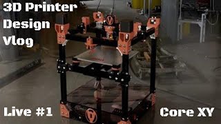 Designing a New CoreXY 3d Printer Updates from Valhalla [upl. by Lari]