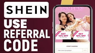 How To Use Referral Code On Shein  EASY Tutorial [upl. by Buyer]