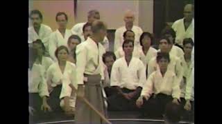 Kisshomaru Ueshiba Sensei Seminar 1986 [upl. by Phelgen823]