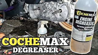 Cochemax Degreaser Testing Natin Sa Aerox CVT panggilid [upl. by Adnerak]