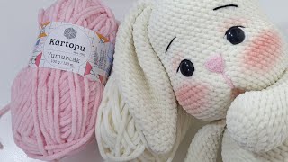 Amigurumi conejos a crochet fácil de tejer paso a paso tutorial completo  Easy crochet Rabbit [upl. by Aleac]