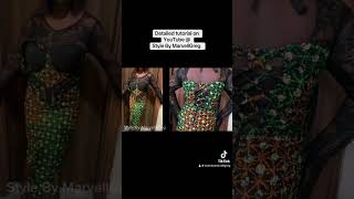 NEW CORSET TUTORIAL ALERT CREATIVE MINDS ✅ sewingtutorial youtubeshorts fashion corsetmaking [upl. by Nylsaj902]