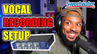 External Preamp Setup for Recording Vocals Part 1 [upl. by Yerggoeg390]