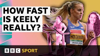 Could you keep up with Keely Hodgkinsons 800m pace  Paris 2024 Olympics  BBC Sport [upl. by Niknar]